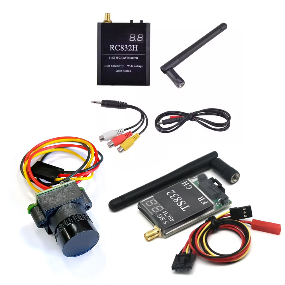 Drone Racing Camera - TS832 Ontvanger + RC832 + 1000TVL
