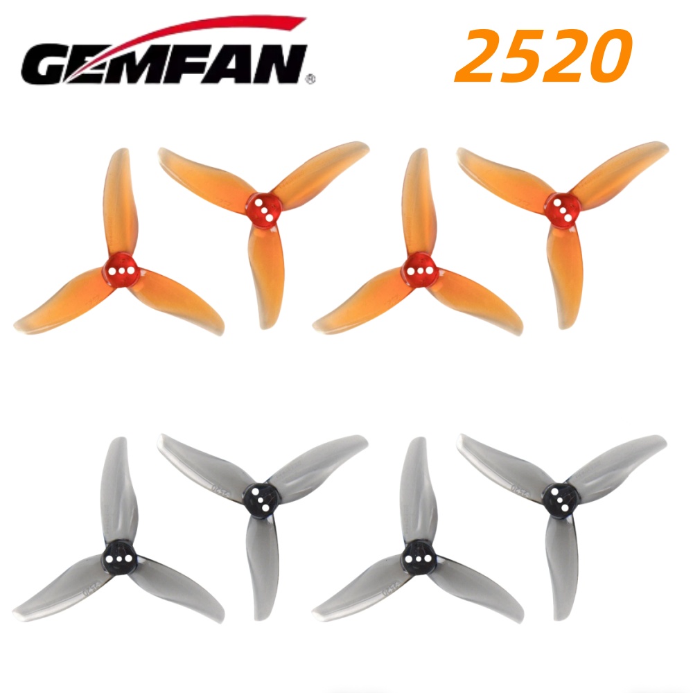 4Pairs Gemfan Hurricane 2520 2 - Drone Racing Propeller recensie en prijs