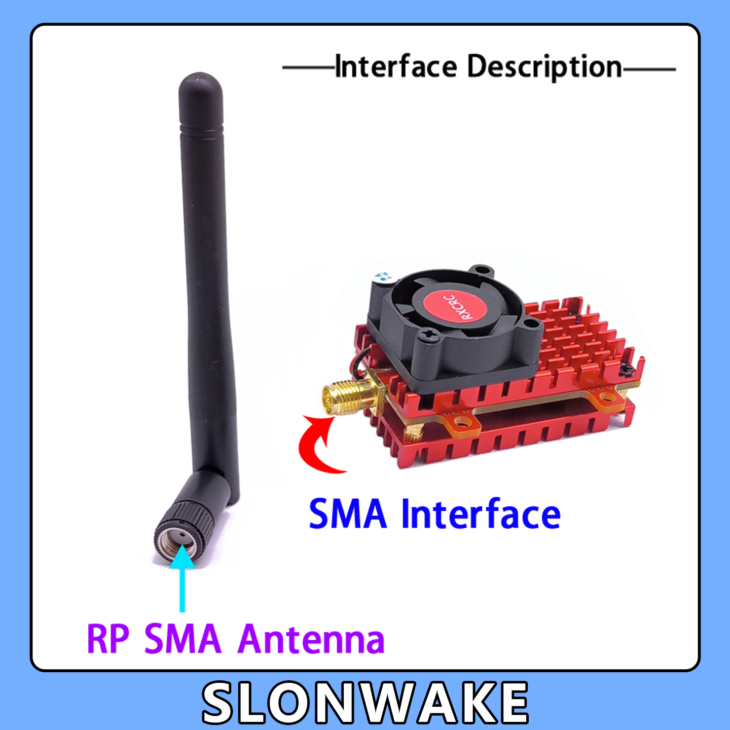 SLONWAKE 5.8G 2W VTX FPV 1800T - Drone Racing Camera recensie en prijs