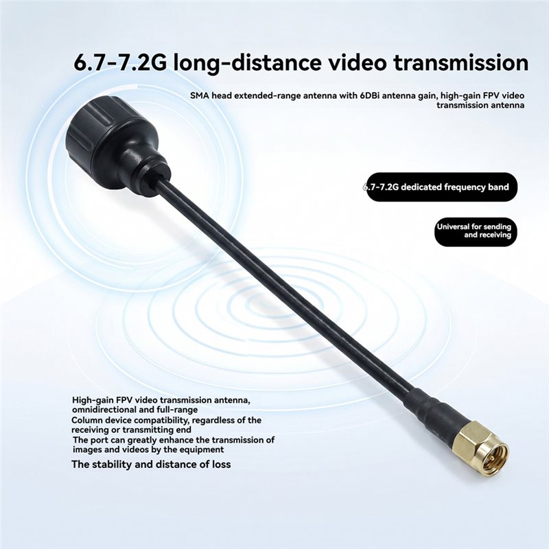 [NIEUW!A25P] 6.7-7.2Ghz SMA An - Drone Racing Antenna recensie en prijs