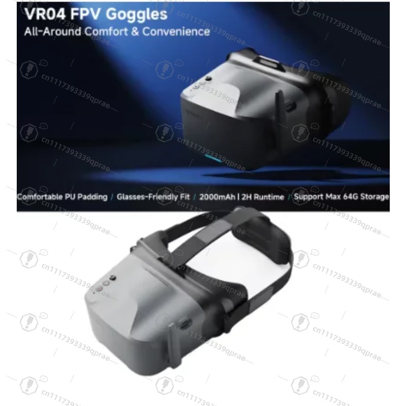 Analoge FPV-bril BETAFPV VR04  - Drone Racing Goggles recensie en prijs